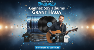 Concours Blues Actu : Gagnez 5x5 albums Grant Haua