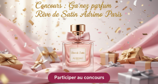 Concours : Gagnez parfum Rêve de Satin Adrimo Paris
