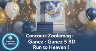 Concours Zoolemag : Gagnez 5 BD Run to Heaven !