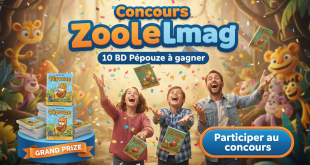 Concours Zoolemag : 10 BD Pépouze à gagner