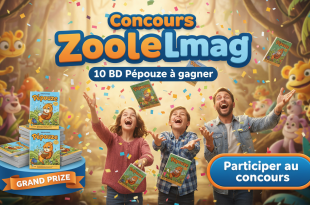 Concours Zoolemag : 10 BD Pépouze à gagner