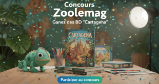Concours Zoolemag : Gagnez des BD "Cartagena"