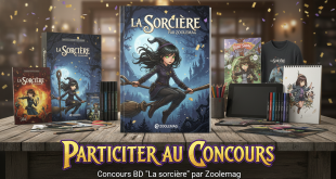 Concours BD "La sorcière" par Zoolemag
