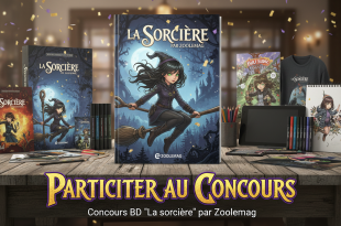 Concours BD "La sorcière" par Zoolemag