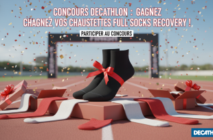 Concours Decathlon : Gagnez vos chaussettes Full Socks Recovery !