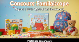 Concours Familiscope : Gagnez 5 livres "Dans le sac de maman"