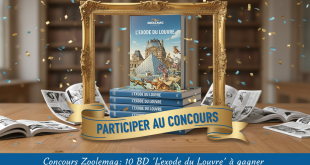 Concours Zoolemag : 10 BD "L'exode du Louvre" à gagner