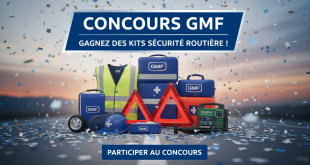 Concours GMF : Gagnez des kits sécurité routière !