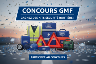 Concours GMF : Gagnez des kits sécurité routière !