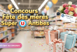 Concours Fête des mères Super U Antibes par Cannes Radio