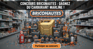 Concours Briconautes : gagnez du carburant Marline !
