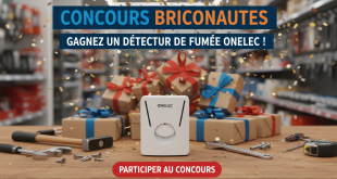 Concours Briconautes : Gagnez un détecteur de fumée Onelec !