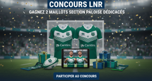 Concours LNR : Gagnez 2 maillots Section Paloise dédicacés
