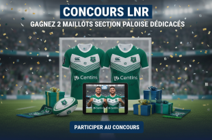 Concours LNR : Gagnez 2 maillots Section Paloise dédicacés