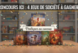 Concours Ici : 4 jeux de société à gagner !