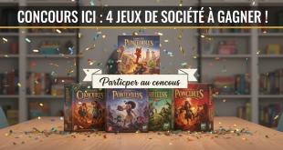 Concours Ici : 4 jeux de société à gagner !