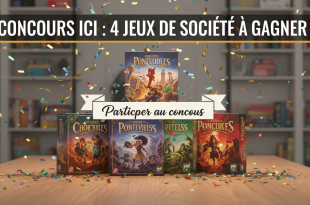 Concours Ici : 4 jeux de société à gagner !