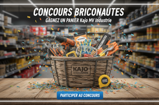 Concours Briconautes : Gagnez un panier Kajo MV Industrie