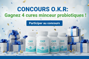 Concours O.K.R : Gagnez 4 cures minceur probiotiques !