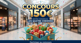 Concours 150€ : Centre Commercial Les Quatre Chemins