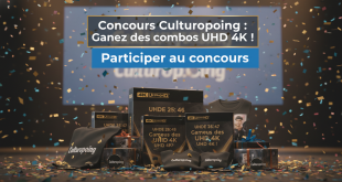 Concours Culturopoing : Gagnez des combos UHD 4K !