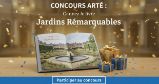 Concours Arte : Gagnez le livre "Jardins remarquables"