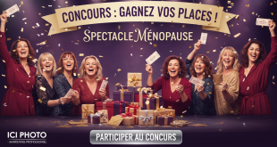 Concours : Gagnez places spectacle Ménopause avec Ici