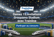 Concours : Gagnez 15 invitations Groupama Stadium avec Trainline
