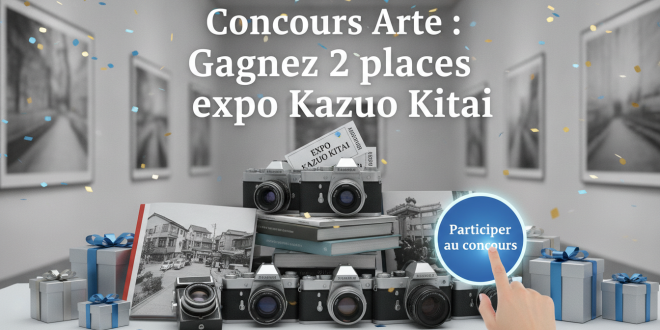 Concours Arte : Gagnez 2 places expo Kazuo Kitai