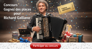 Concours France Télévisions : Gagnez des places pour Richard Galliano
