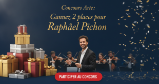 Concours Arte : Gagnez 2 places pour Raphaël Pichon