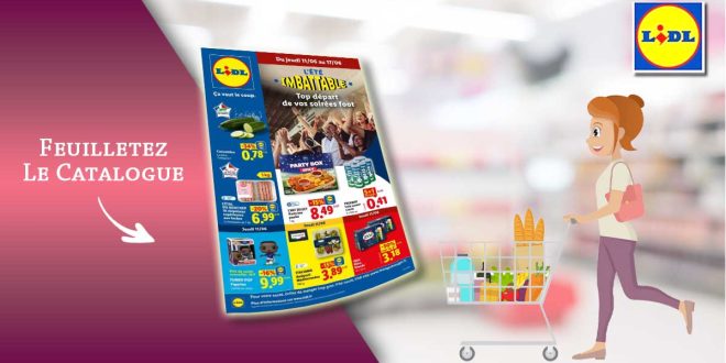 Catalogue Lidl du 11 au 15 Juin 2026