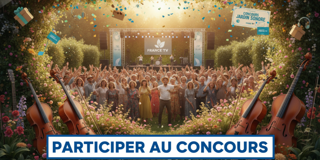 Concours Jardin Sonore : Gagnez des invitations France TV