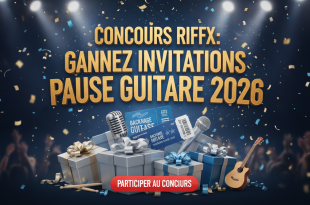Concours Riffx : Gagnez invitations Pause Guitare 2026