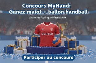 Concours MyHand : Gagnez maillot + ballon handball