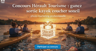 Concours Hérault Tourisme : gagnez sortie kayak coucher soleil