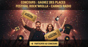 Concours : Gagnez des places Festival Rock'n'Rolla - Cannes Radio
