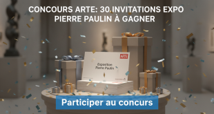 Concours Arte : 30 invitations expo Pierre Paulin à gagner