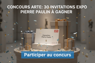 Concours Arte : 30 invitations expo Pierre Paulin à gagner