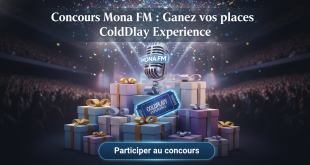 Concours Mona FM : Gagnez vos places Coldplay Experience