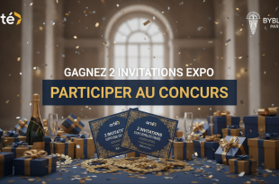 Concours Arte : Gagnez 2 invitations expo Byblos Paris