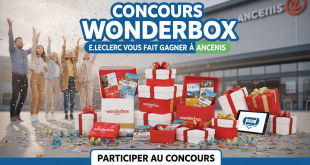 Concours Wonderbox : E.Leclerc vous fait gagner à Ancenis