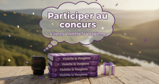 Concours : 4 livres Violette la Vosgienne avec Ici