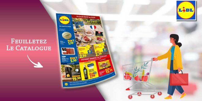 Catalogue Lidl 9 au 15 juillet 2026