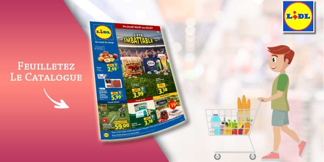 Catalogue Lidl 16 au 22 juillet 2026