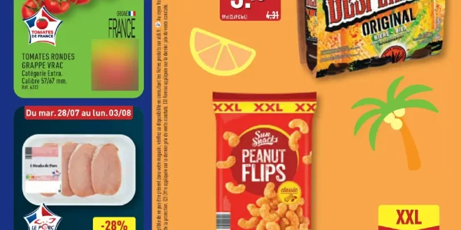 Catalogue Aldi 28 juillet au 3 août 2026