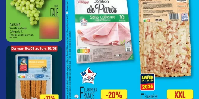 Catalogue Aldi 4 au 10 août 2026
