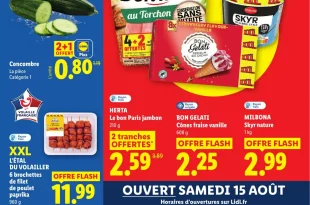 Catalogue Lidl 13 au 19 août 2026