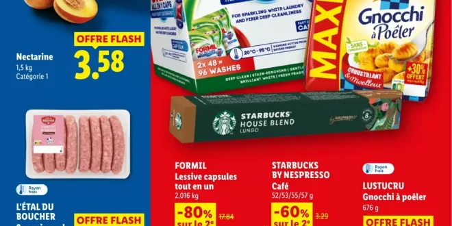 Catalogue Lidl 20 au 26 août 2026