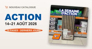 Catalogue Action du 14 au 21 août 2026 – 10 pages à feuilleter